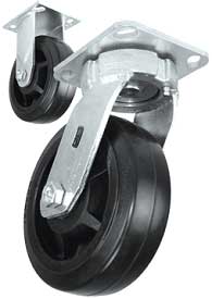 45 Series:  Kingpinless Casters 2000 lbs capacity each